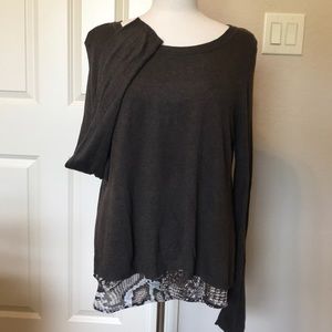 Verve blues sweater sz. XL